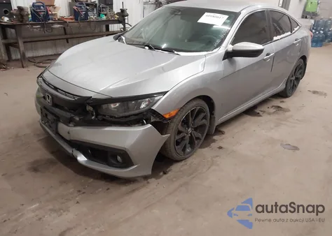 2019 Honda Civic Sport from USA, damaged, VIN 19XFC2F89KE034331
